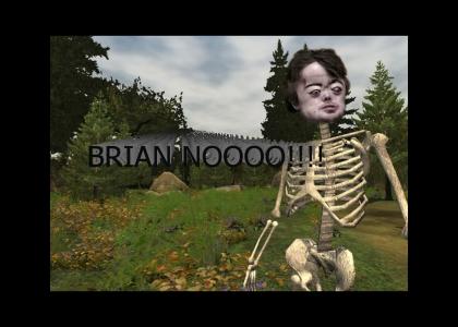 Brian Peppers is...A SKELETON!