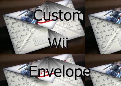 Custom Wii Envelope