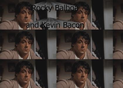 Rocky Balboa and Kevin Bacon