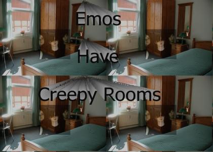 Emo scary room