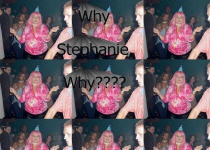 Stephanie, later in life....
