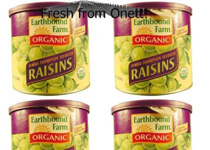 Raisins from Earthbound