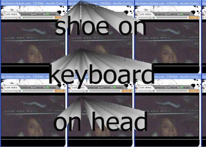 Shoe on Keyboard