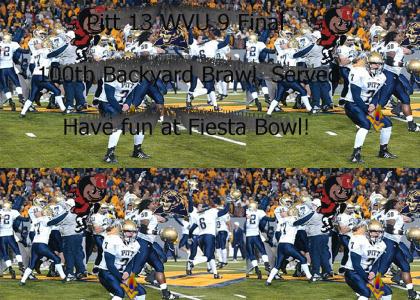 The BCS Bomb: Pitt Beats WVU. Riots in Oakland Ensue.