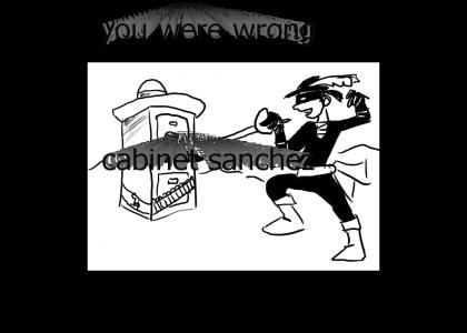 you were wrong cabinet sanchez