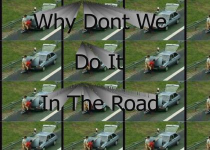 Why Dont We Do It In The Road?