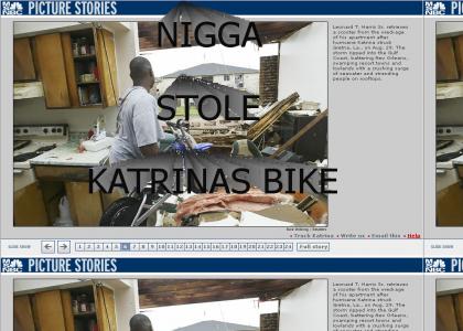 Katrina stole your bike