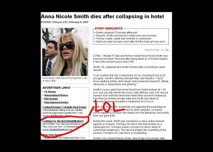 Anna Nicole Smith dies