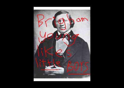 OMG Secret Brigham Young!!!!!