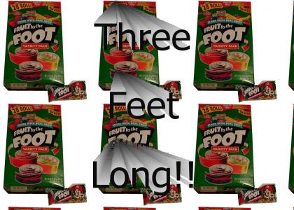 Three Feet!!