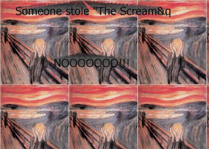 Someone stole "The Scream"?