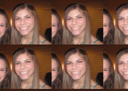 Caitlin doesn't change facial expressions.