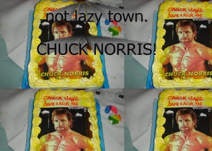 chuck norris cake every day!