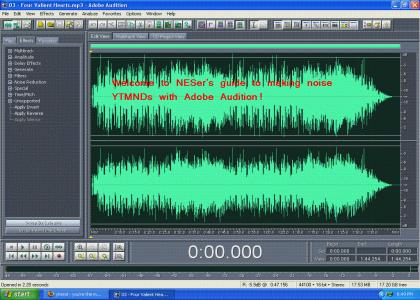 Adobe Audition Noise tutorial