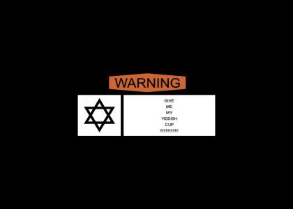 Yiddish Warning
