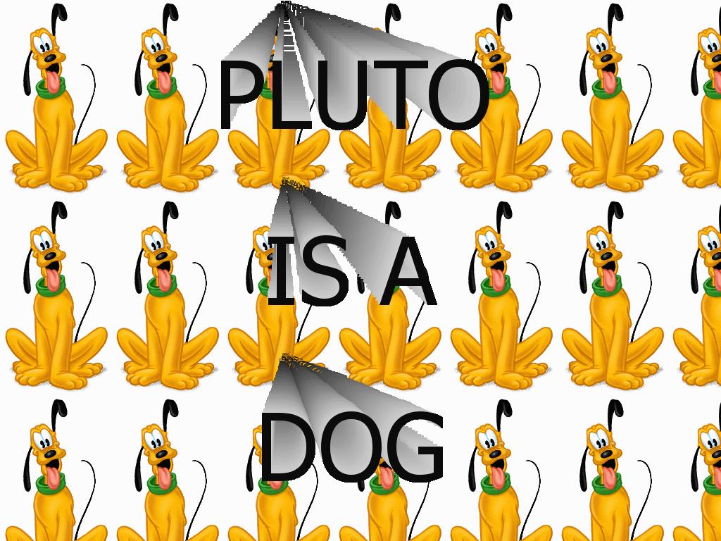 plutoisadog