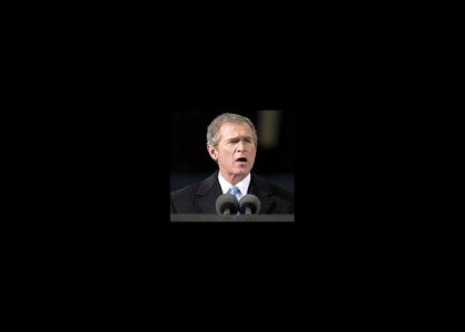 Bush Makes His Political Stance Known