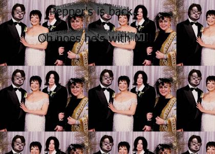 Michael Jackson And Brian Peppers