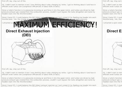 Direct Exhaust Injection