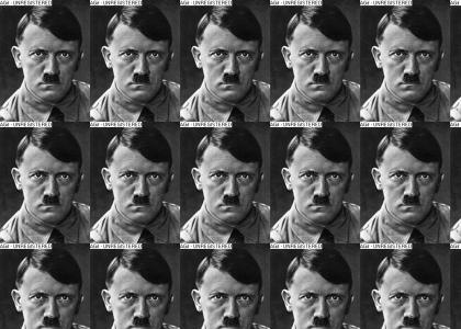 hitler stares into your soul