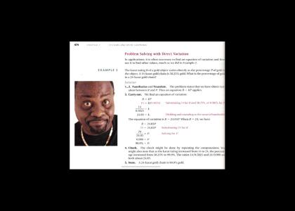 Algebra Textbook is Racist!