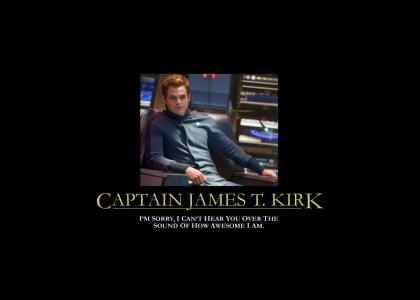 James T. Kirk is Too Awesome in 2009