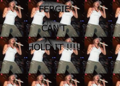 fergie wets pants