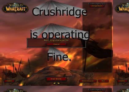 Crushridge is Fine