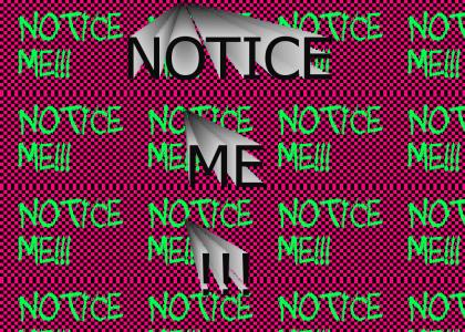 NOTICE ME!!!