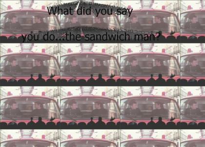 Sandwich man