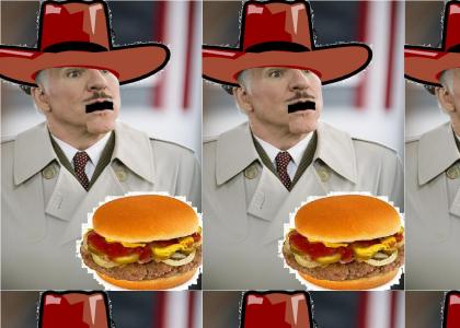Detective Clouseau likes Hamburgers