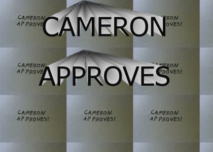 Cameron approves!