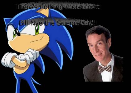 What does Sonic think about Mr. Nye?