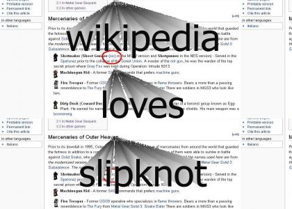 wikipedia loves the slipknot