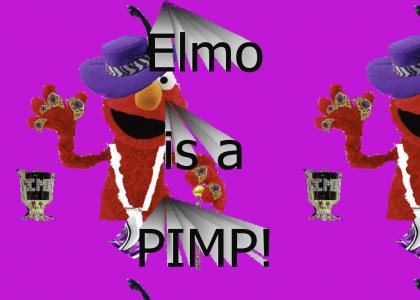elmo is a pimp