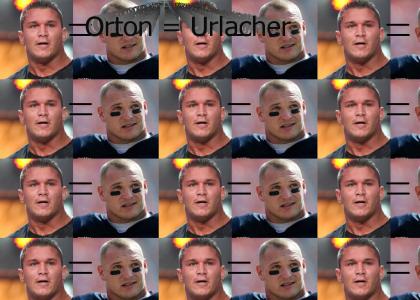 Randy Orton = Brian Urlacher