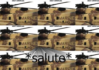 Salute To The U.S. Marines