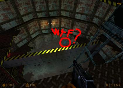 Theres something strange in Half-Life1:Source