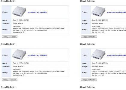 Sega Dreamcast Myspace Emo Suicide