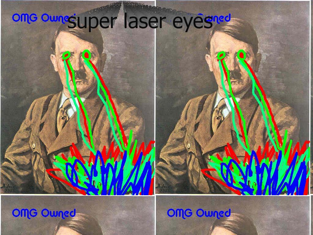 lasereyedhitler