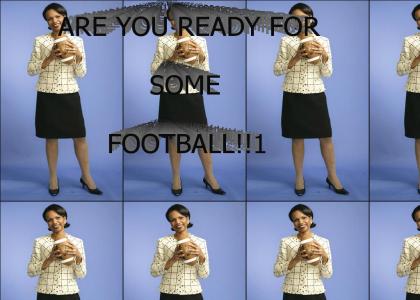 Condoleezza Rice Football