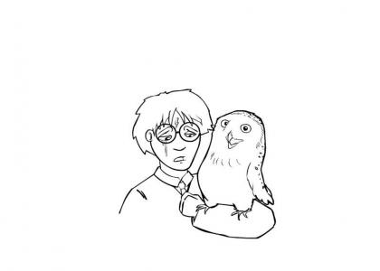 Harry Potter meets the O RLY? Owl (UPDATED WITH ANIMATION!)