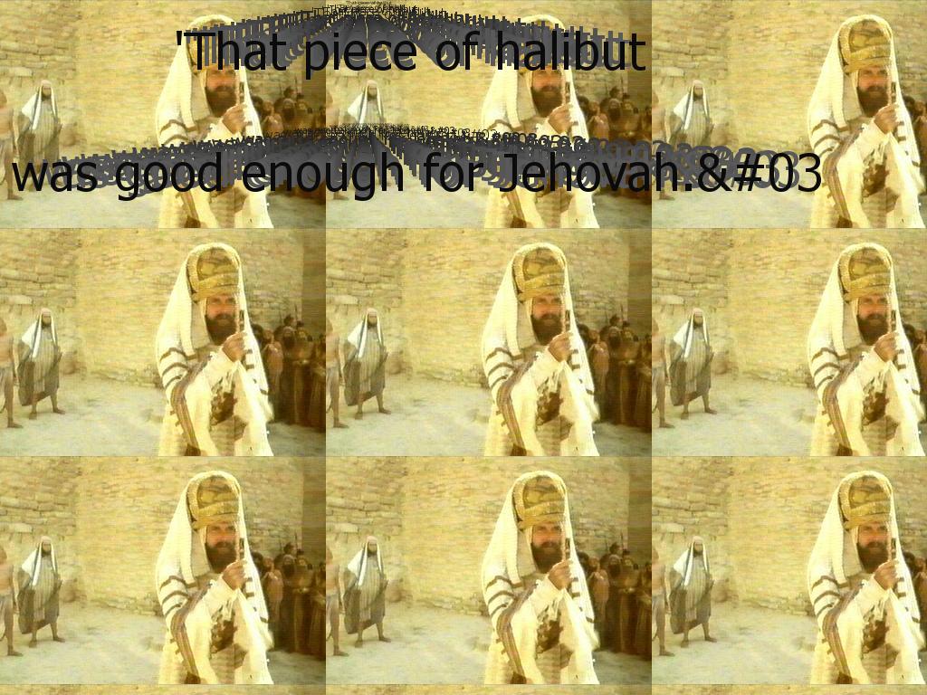 goodenoughforJehovah