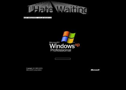 windows xp loading