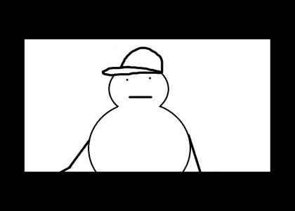 Burger Flippen Snowman