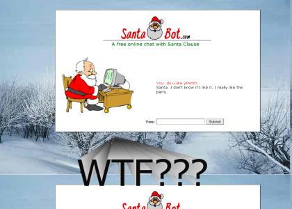 Santa has lost it
