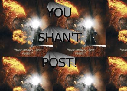 You Shall NOT Post