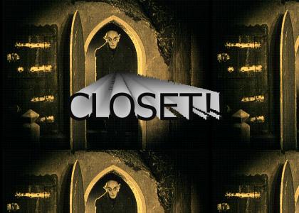 Nosferatu sings about his closet