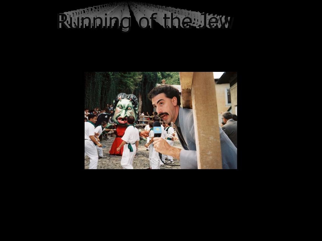 runningofthejew