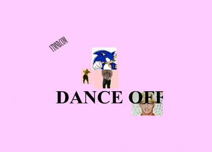 SONIC AND NEDM HAVE A DANCE OFF FOR INTERNET SUPREMACY